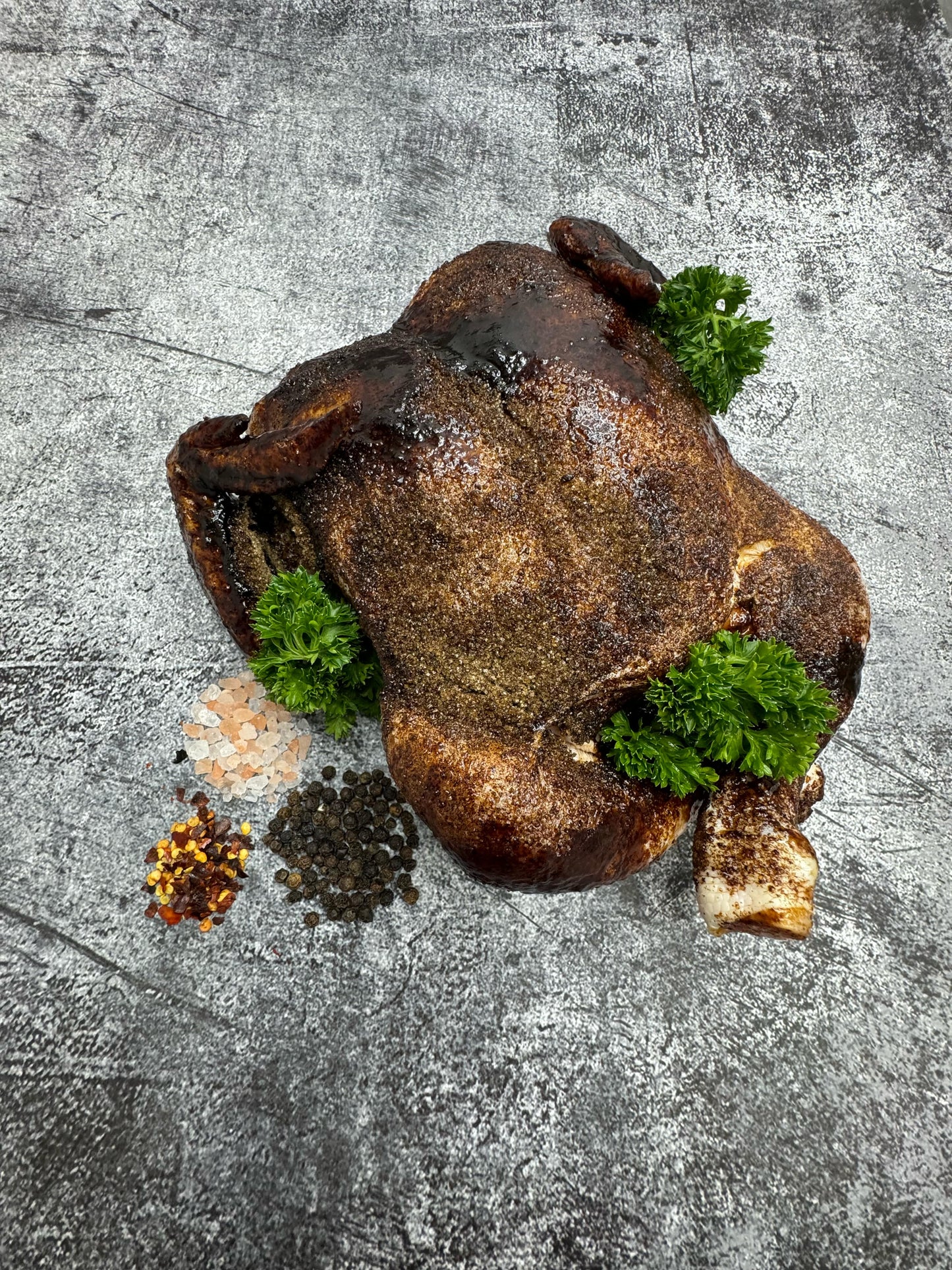 Free Range Butterflied Chicken - Honey Soy Glaze 1.4kg Pack