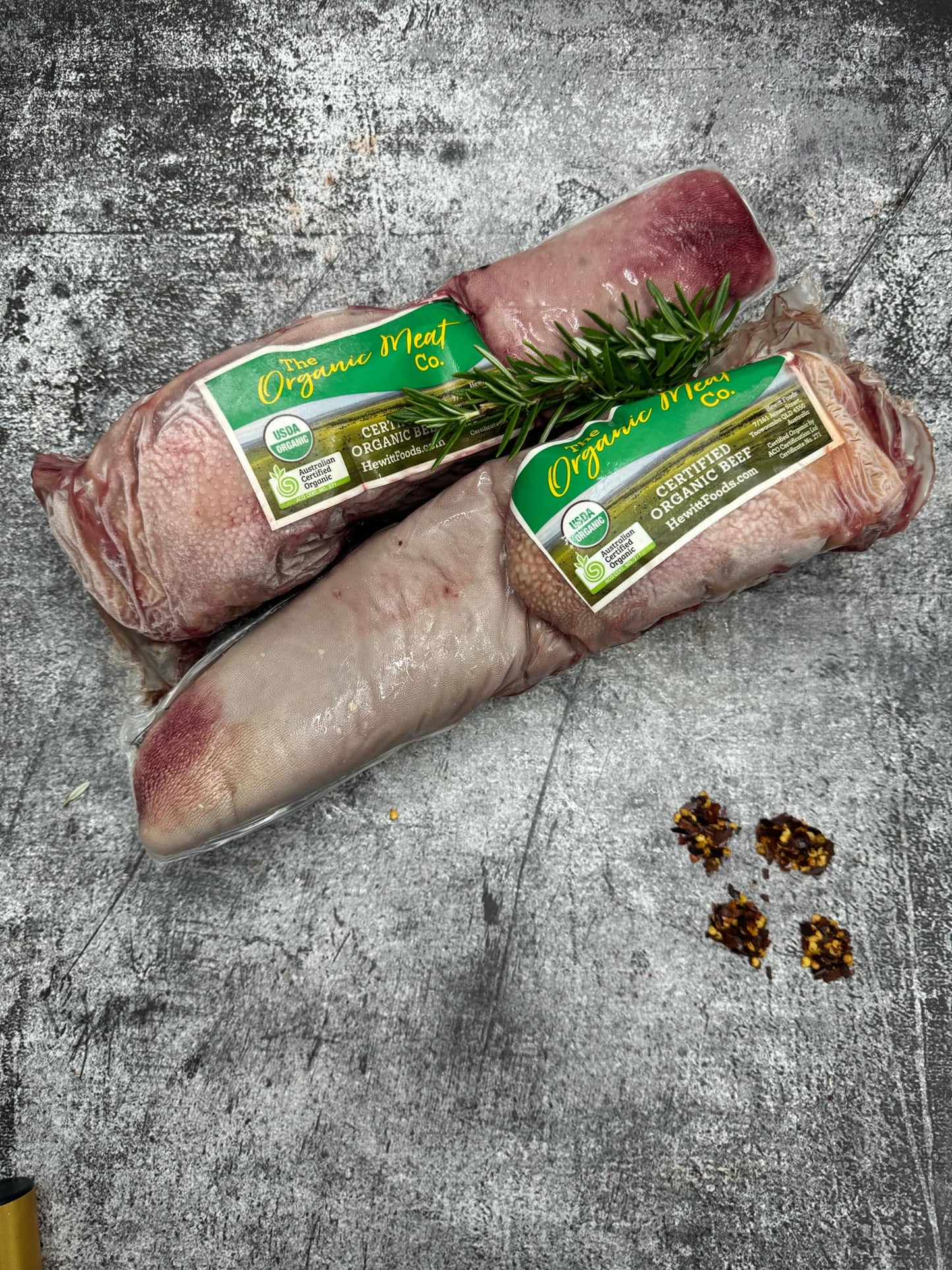 Frontline Organics Beef Tongue 1kg Pack