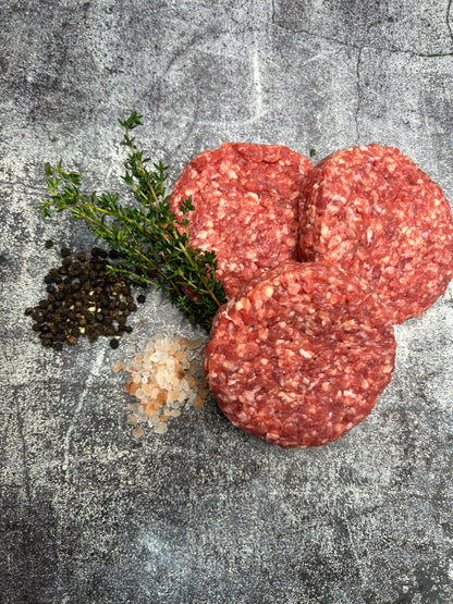 Grass Fed Beef Chuck and Brisket Burger Mince 1kg Pack