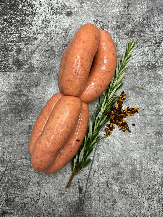 Thick Grass Fed Beef Sausages