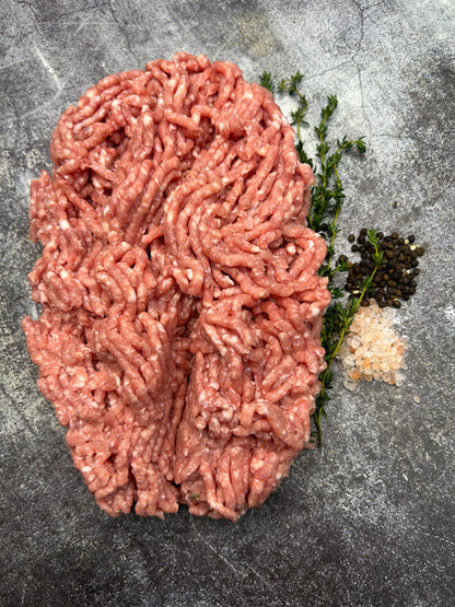 Free Range Pork Mince 1kg Pack