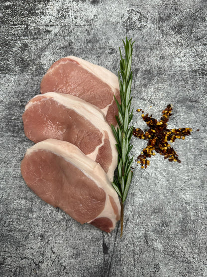 Free Range Pork Sirloin Steak 1kg Pack