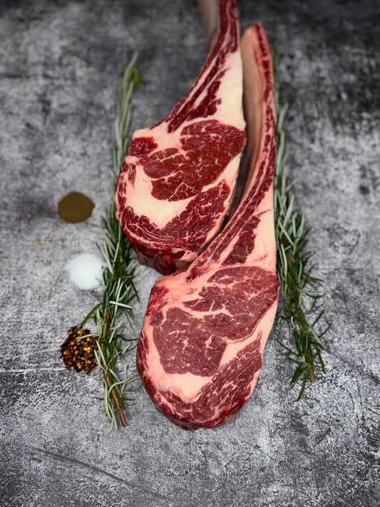 Prestige MB4+ Grass Fed Tomahawk Steak 1.6kg Pack